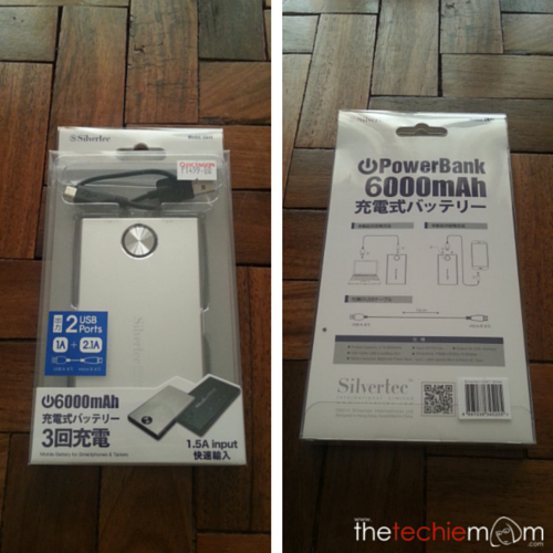 Silvertec CS41 6000mah packaging